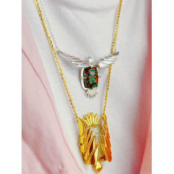 Holy Spirit Charm Necklace - Large size